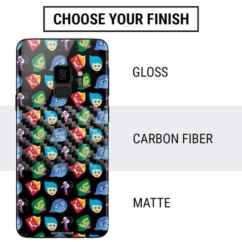 Disney Inside Out Character Pattern Galaxy S9 Skin